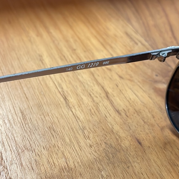 Vintage Gucci Aviator Polarized Sunglasses 80’s - Picture 4 of 5